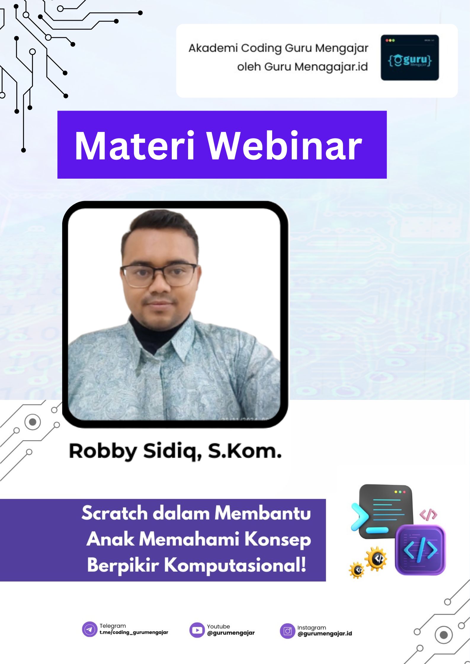 Materi Webinar Scratch dalam Membantu Anak Memahami Konsep Berfikir komputasional