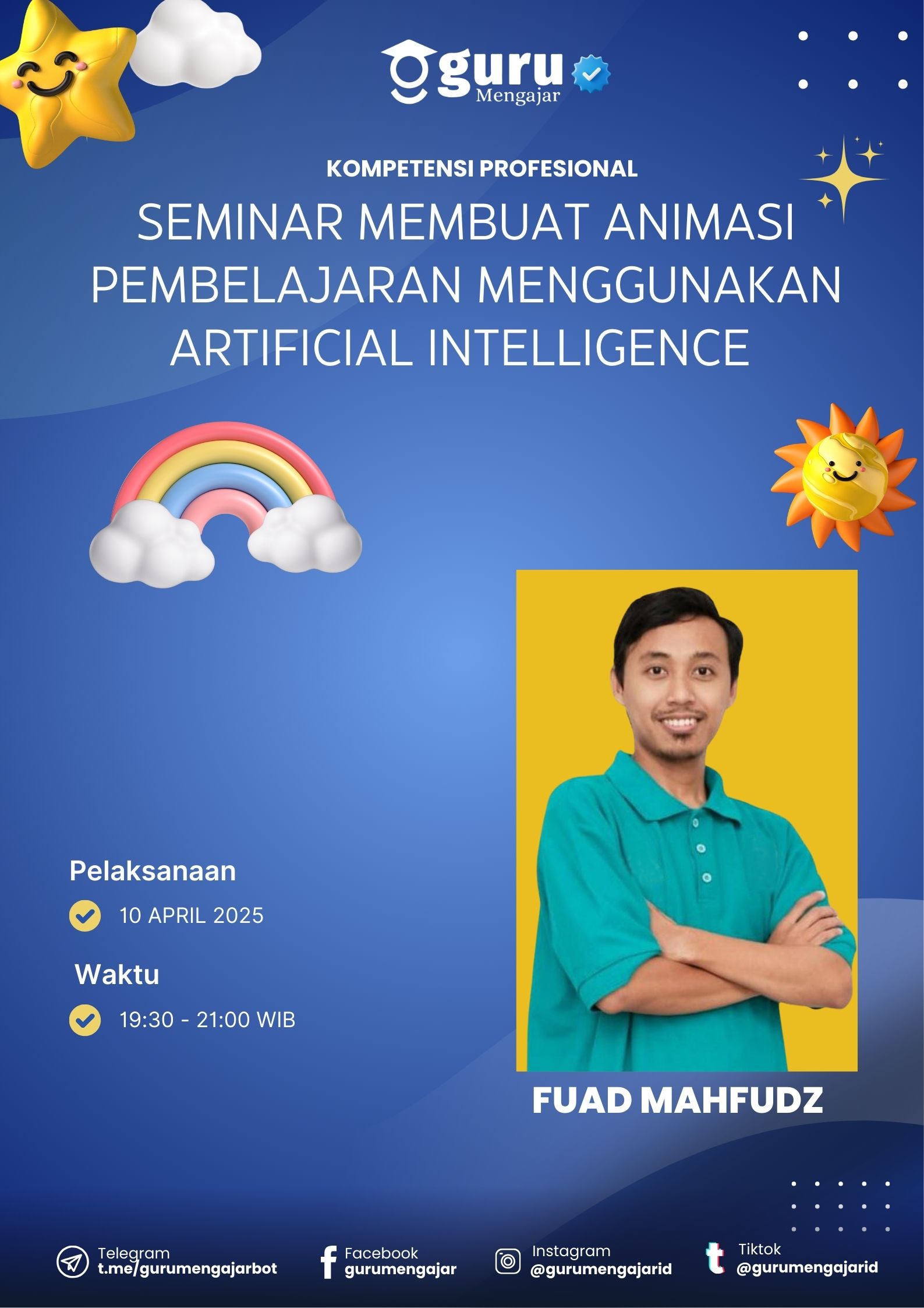 Materi - Seminar Membuat Animasi Pembelajaran menggunakan Artificial Intelegence 