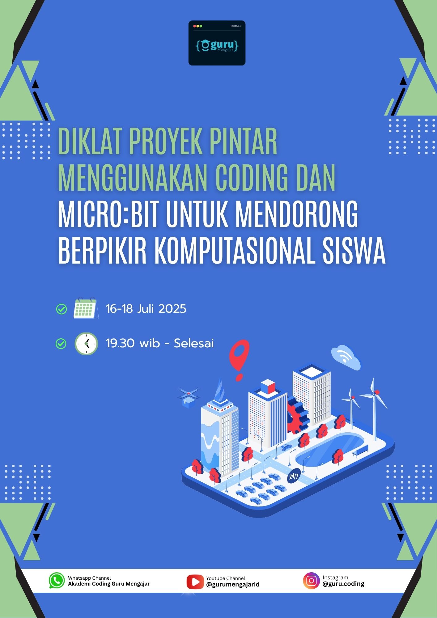 Materi Diklat Proyek Pintar Menggunakan Coding dan Micro:bit untuk Mendorong Berpikir Komputasional Siswa